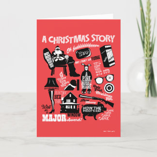Cartão De Festividades A Christmas Story Icons Graphic