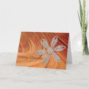 Cartão De Festividades A Christmas Wave