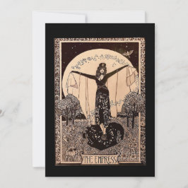 Cartão De Festividades A Empress Tarot Card