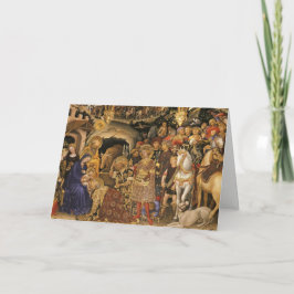Cartão De Festividades A Epifania Religiosa Natal Três Reis Magi