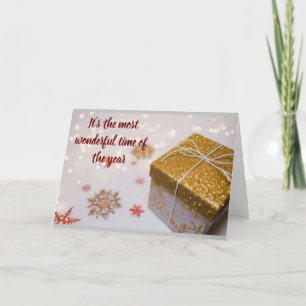 Cartão De Festividades *A época mais maravilhosa do ano*