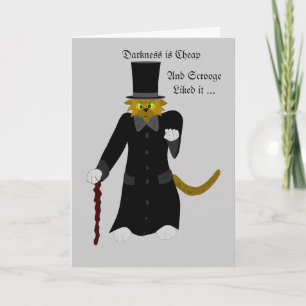 Cartão De Festividades A escuridão é barata, ...