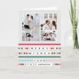 Cartão De Festividades A Feliz Colorida Bracelet da Amizade Deseja Alegri