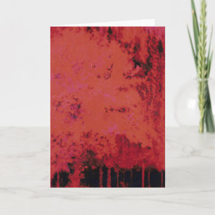 Cartão De Festividades A Floresta Vermelha #3