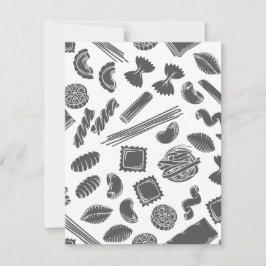 Cartão De Festividades A Itália é conhecida pela sua incrível cozinha