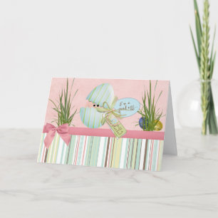 Cartão De Festividades A Little Cracked Easter Card