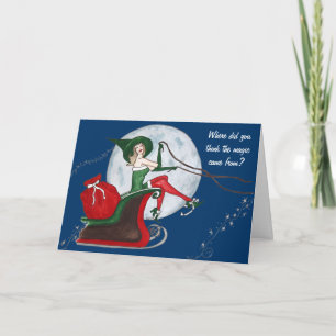 Cartão De Festividades A magia do Natal