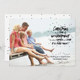 Cartão De Festividades A magia do Natal Feriado