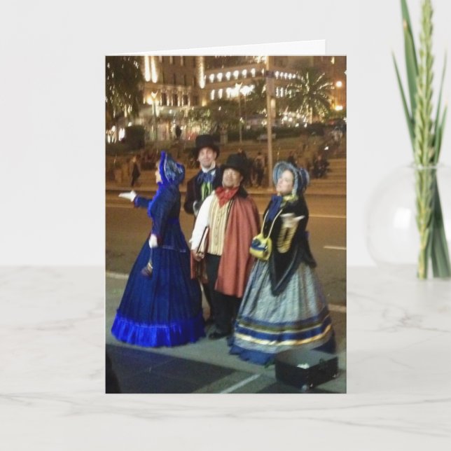 CARTÃO DE FESTIVIDADES A MÁGICA DO NATAL (Frente)