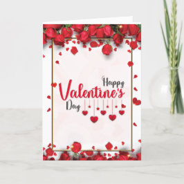 Cartão De Festividades À Minha Esposa Ao Dia de os namorados