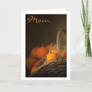CARTÃO DE FESTIVIDADES À MINHA MÃE EM THANKSGIVING=GRATUL PARA VOCÊ