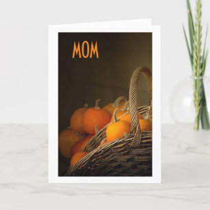 CARTÃO DE FESTIVIDADES À MINHA MÃE EM THANKSGIVING=GRATUL PARA VOCÊ