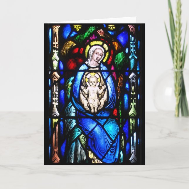 Cartão De Festividades A natividade (Frente)