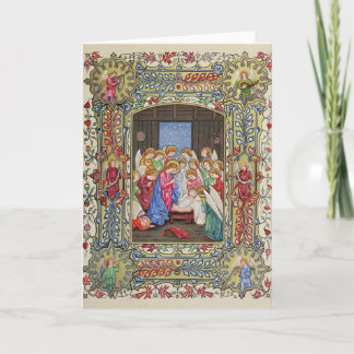 Cartão De Festividades A natividade de nosso senhor