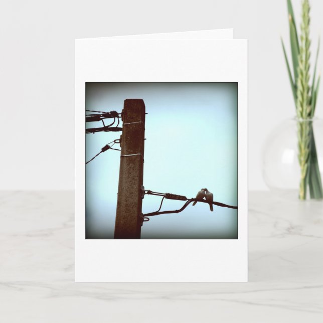 Cartão De Festividades A placa KISS (Frente)