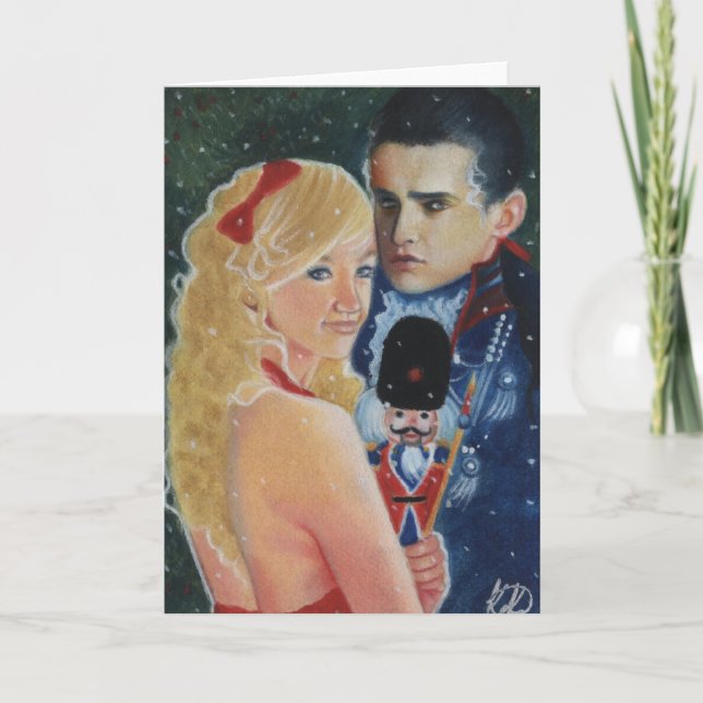 Cartão De Festividades A placa Nutcracker (Frente)