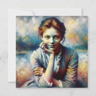 CARTÃO DE FESTIVIDADES A POSIÇÃO DA BELA