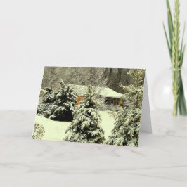 Cartão De Festividades A Razão Da Estação