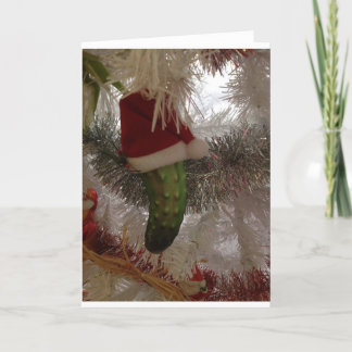 Cartão De Festividades A salmoura do Natal