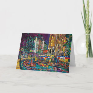 Cartão De Festividades A San Antonio Christmas Greeting Card