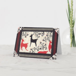 Cartão De Festividades A sensação de Natal