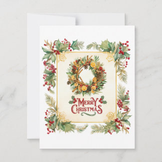 Cartão De Festividades A stylish New Year card for joyful wishes