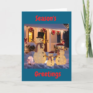 CARTÃO DE FESTIVIDADES A TEMPORADA ESTÁ TODA DEMITIDA!