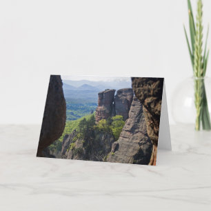 Cartão De Festividades A walk throught Belogradchik Castle Ruins