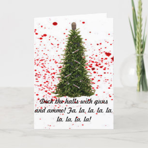Cartão De Festividades A Zombie-Free Holiday Season card