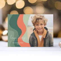 Abstrato de Linha Orgânica - 1 Foto Jade Tangerine