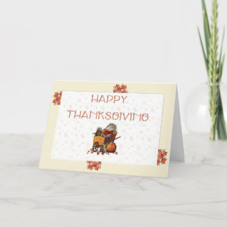 Cartão De Festividades Abundância