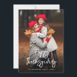 Cartão De Festividades Ação de Graças da colheita de outono<br><div class="desc">Expresse sua gratidão por este feriado com nosso belo cartão de saudação de Ação de Graças. Com uma mensagem calorosa e sincera, este cartão é a forma perfeita de deixar que seus entes queridos saibam o quanto você os aprecia. Com um design de abóbora floral de cor d'água. Avise-os que...</div>