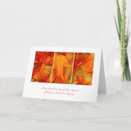 Cartão De Festividades Ação de Graças de Negócios