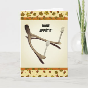 Cartão De Festividades Ação de Graças Engraçado