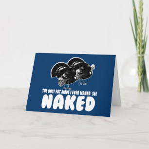 Cartão De Festividades Acção de graças engraçada