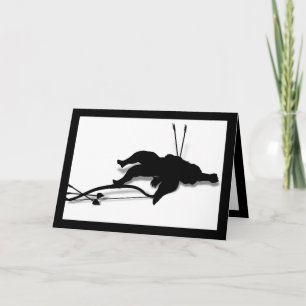 Cartão De Festividades Acidente de amor (Cupid's Down - add text)