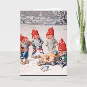 Cartão De Festividades Acidente de entrega