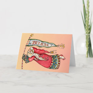 Cartão De Festividades Acredite