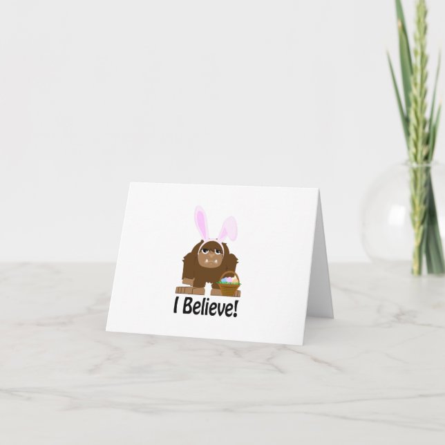 Cartão De Festividades Acredito! Páscoa (Frente)