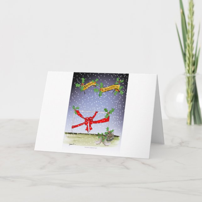 Cartão De Festividades adeptos do natal felizes (Frente)