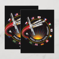 Adesivo de Missão Espacial