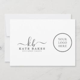 Cartão De Festividades Adicione sua própria placa de chamada simples mini