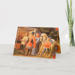 CARTÃO DE FESTIVIDADES ADORAÇÃO DO MAGI