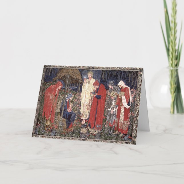 Cartão De Festividades Adoração dos Magi (Frente)