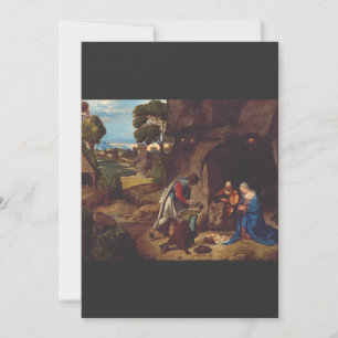 Cartão De Festividades Adoração dos Pastores por Honthorst