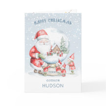 Afilhado Bola de Neve Papai Noel Elfo Natal