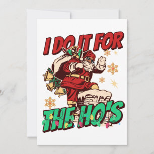 Cartão De Festividades Africano americano Negro Papai Noel Natal Engraçad