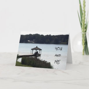 CARTÃO DE FESTIVIDADES **AGRADECIMENTO FELIZ** AO **AMOR DA MINHA VIDA**