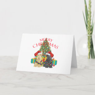Cartão De Festividades Ajudantes do Papai Noel