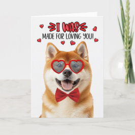Cartão De Festividades Akita Dog Feita por Te Amar Namorados